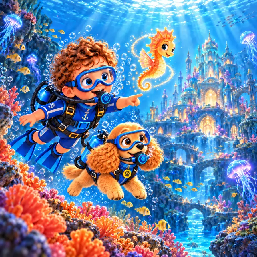 Pochy and Coco Under the Sea, page 2